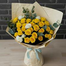 Букет цветов из:  Розы в Нижнеподкумском