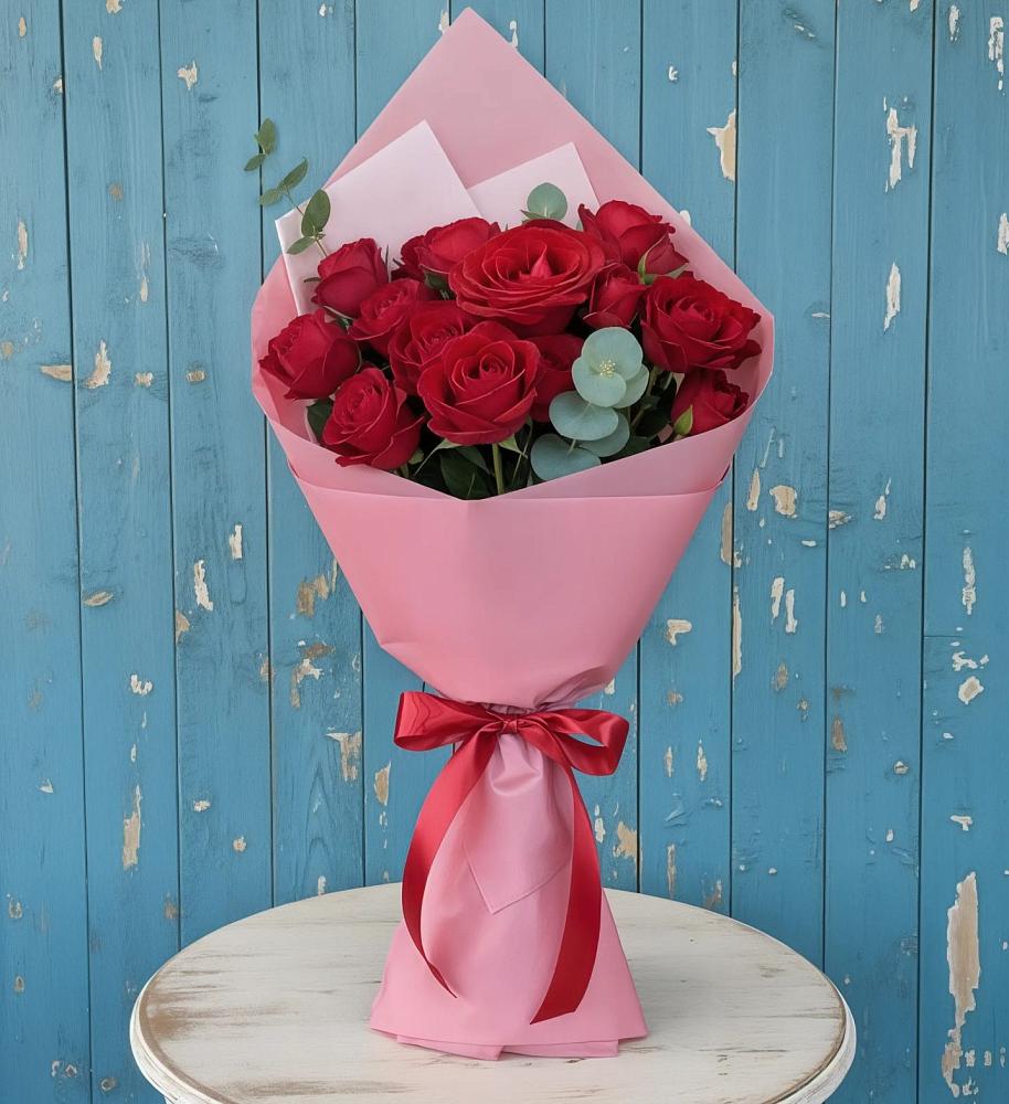 Букет цветов из: Розы в Нижнеподкумском