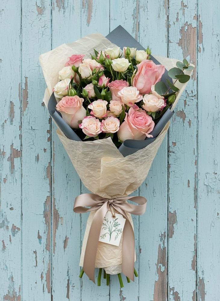 Букет цветов из: Розы в Нижнеподкумском