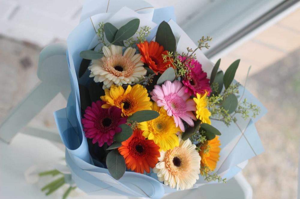 Букет цветов из: Герберы в Нижнеподкумском