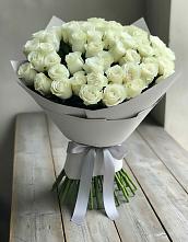 Букет 35 Белых роз #REPLACE_PRED# Нижнеподкумском
