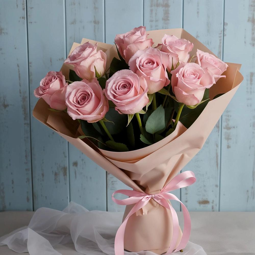 Букет цветов из: Розы в Нижнеподкумском