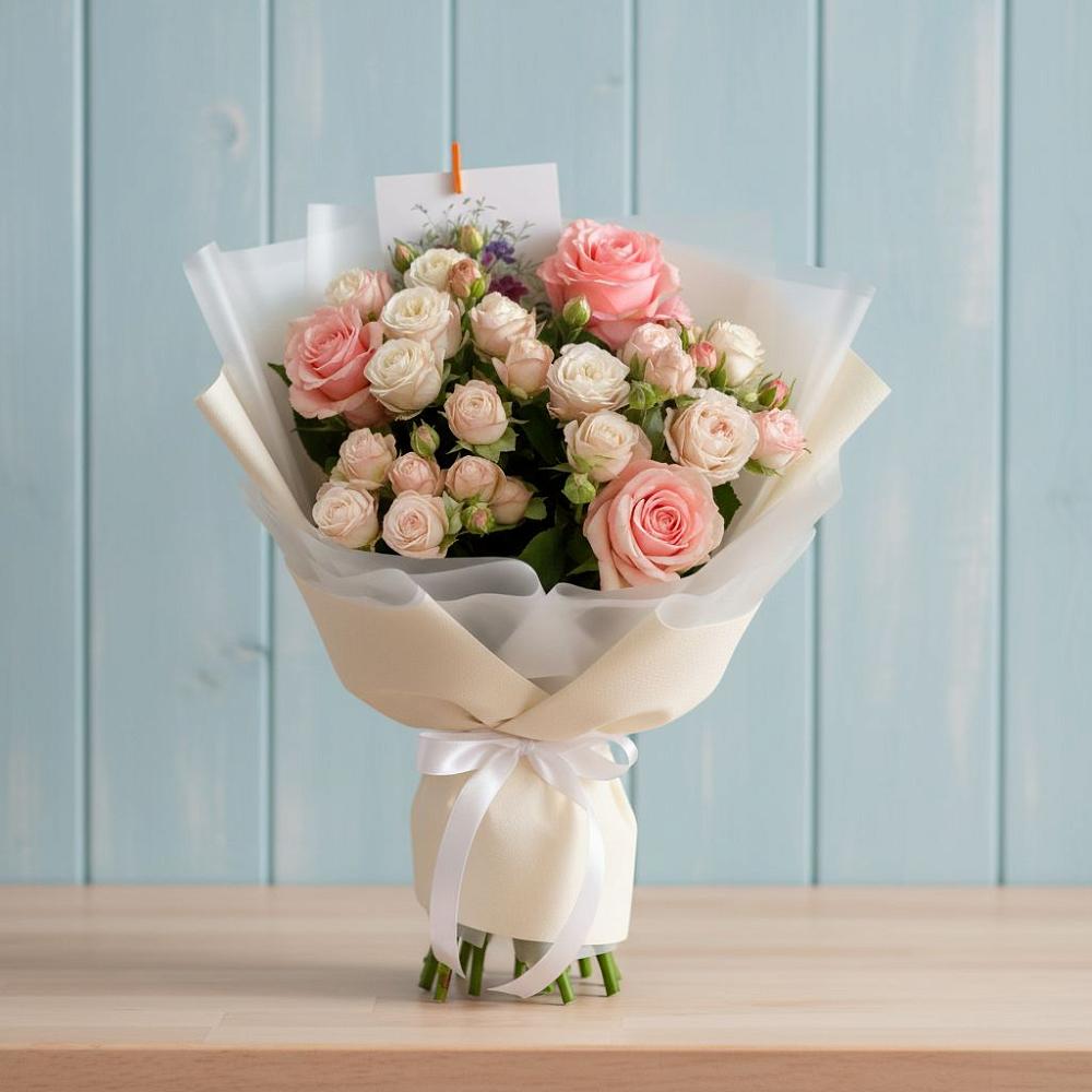 Букет цветов из: Розы в Нижнеподкумском