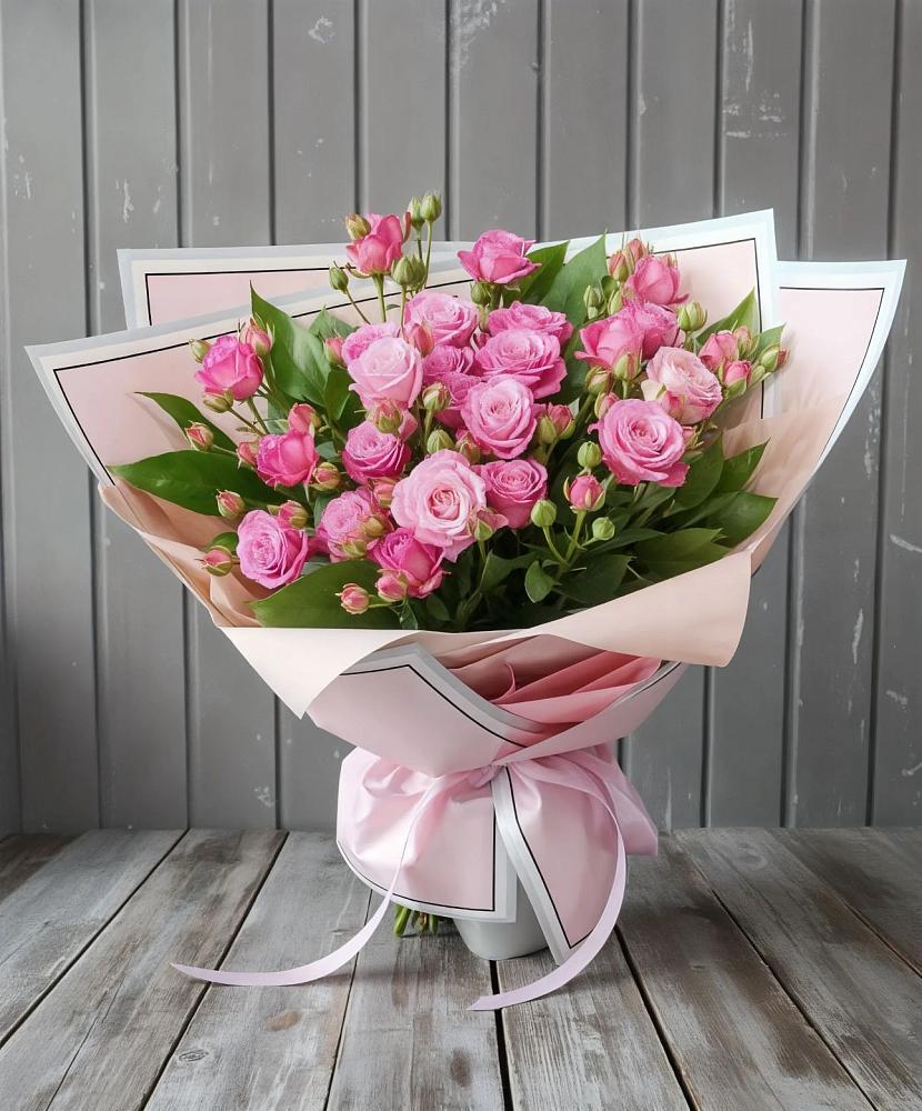 Букет Розовый кустик в Нижнеподкумском