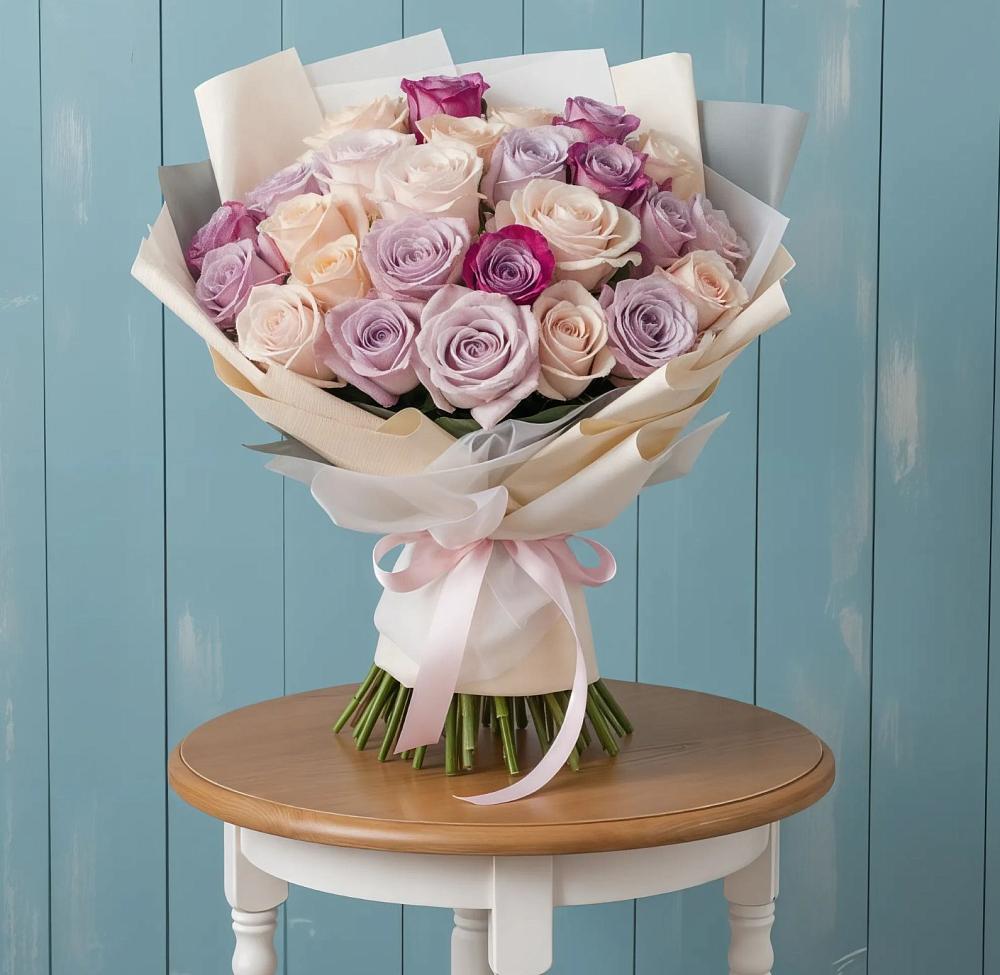 Букет цветов из: Розы в Нижнеподкумском