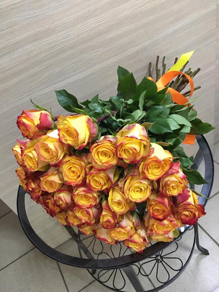 Букет Желтые розы в Нижнеподкумском