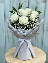 Букет цветов из:  Розы в Нижнеподкумском