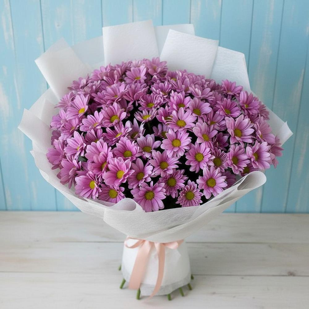 Букет цветов из: Хризантемы в Нижнеподкумском