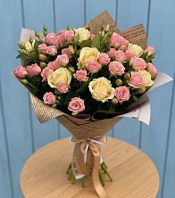 Букет цветов из:  Розы в Нижнеподкумском