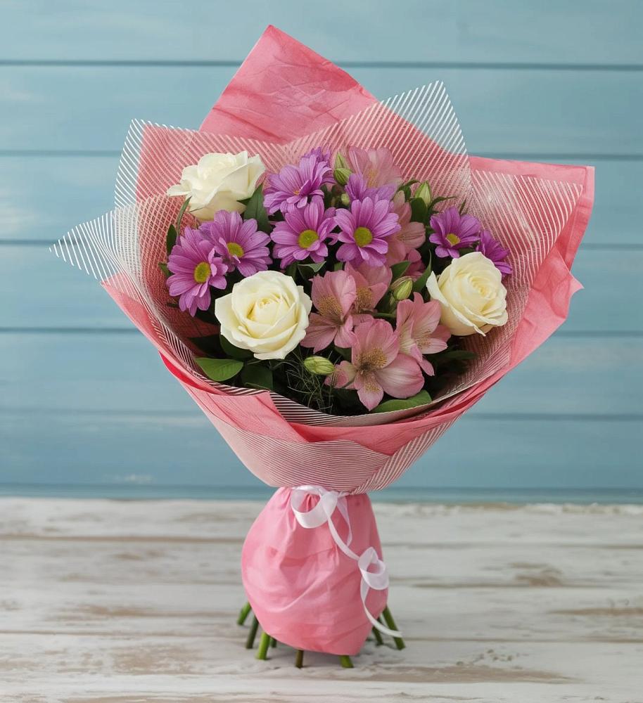 Букет цветов из: Герберы в Нижнеподкумском