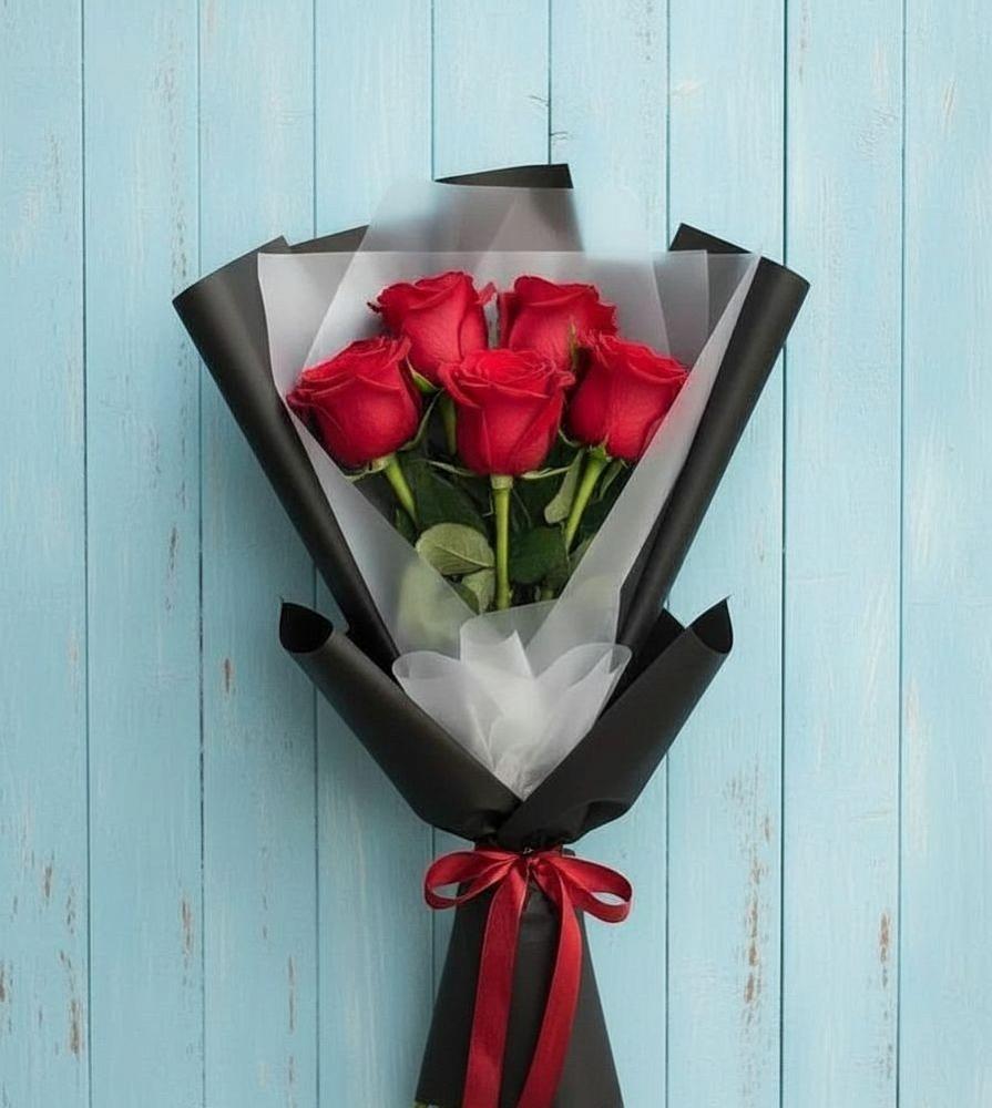 Букет цветов из: Розы в Нижнеподкумском