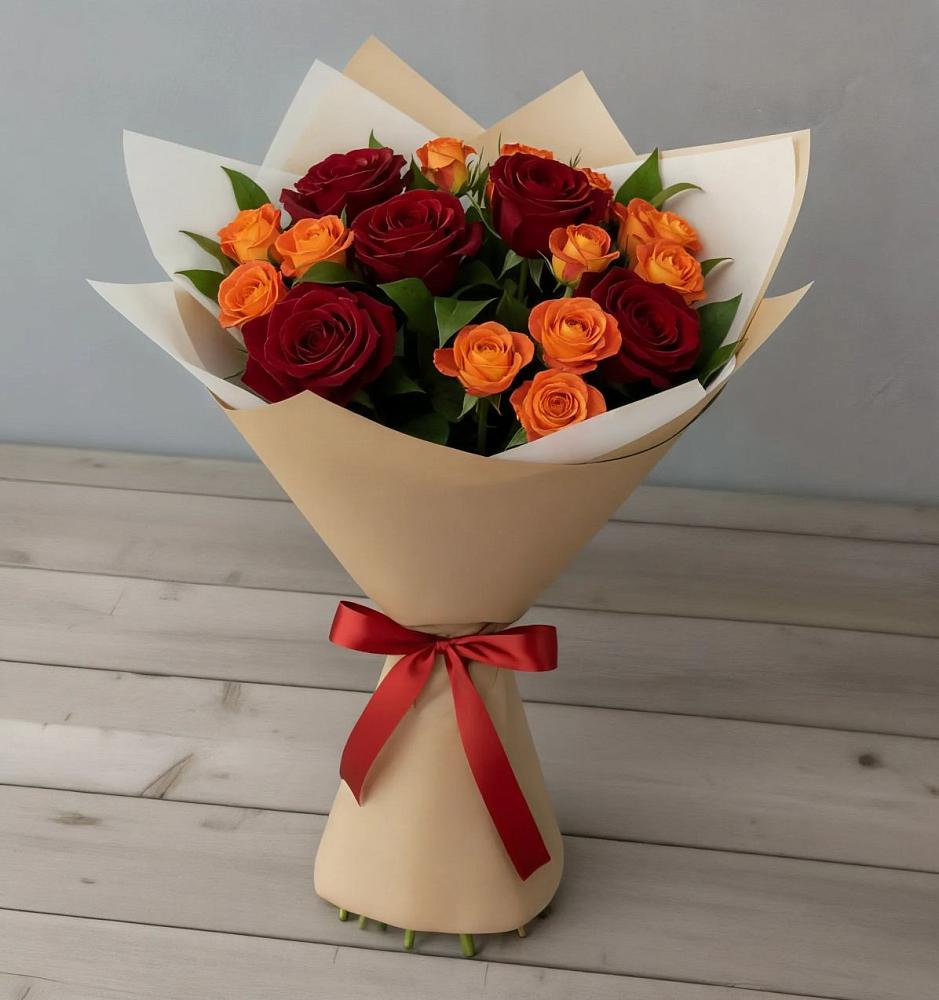 Букет Любовь и восторг в Нижнеподкумском